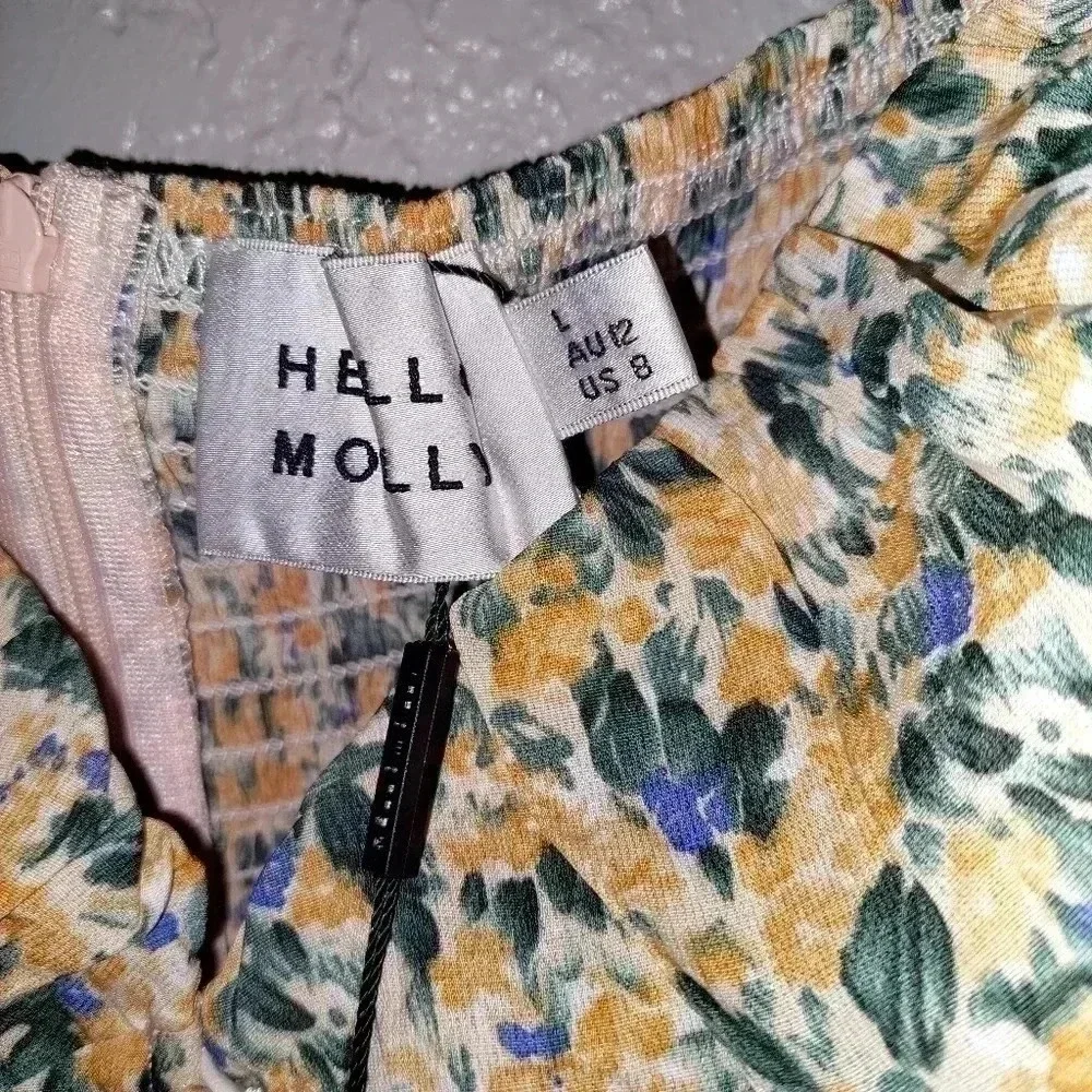 NWT Hello molly love first dress Long Sleeve Size Large - Picture 7 of 12